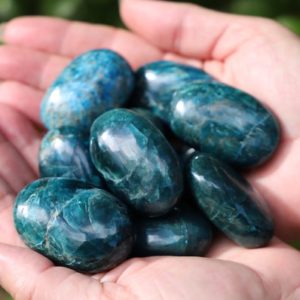 Shop Apatite Shapes! Blue Apatite polished pebble, Dream stone, Past life crystal, Akashic Records, Creativity | Natural genuine stones & crystals in various shapes & sizes. Buy raw cut, tumbled, or polished gemstones for making jewelry or crystal healing energy vibration raising reiki stones. #crystals #gemstones #crystalhealing #crystalsandgemstones #energyhealing #affiliate #ad