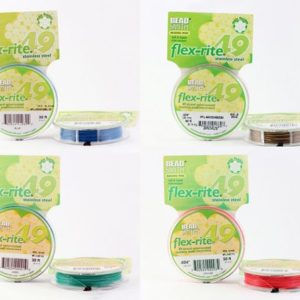 Shop Beading Wire! BeadSmith® Flex-Rite® Beading Steel Wire 7, 21, 49 Strands – Many Popular Colors – Pack includes 3m/10ft or 9m/30ft – Various Diameters | Shop jewelry making and beading supplies, tools & findings for DIY jewelry making and crafts. #jewelrymaking #diyjewelry #jewelrycrafts #jewelrysupplies #beading #affiliate #ad