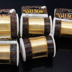 Shop Stringing Material for Jewelry Making! Beadsmith Gold Wire LACQUERED Tarnish Resistant Craft Wire | Gold Wire 16 Gauge 18ga 20ga 22ga 24ga 26ga 28ga | Beading Wire| Jewelry Making | Shop jewelry making and beading supplies, tools & findings for DIY jewelry making and crafts. #jewelrymaking #diyjewelry #jewelrycrafts #jewelrysupplies #beading #affiliate #ad
