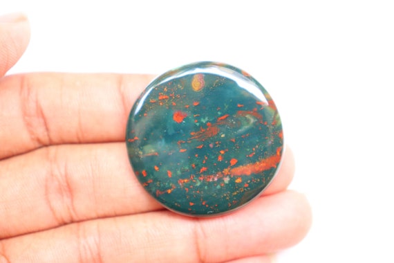A+ Natural Bloodstone Cabochon, Bloodstone Stress Stone, Bloodstone Cabochon, Healing Stone, Gemstone, Crystal Cabochon, Loose Stone