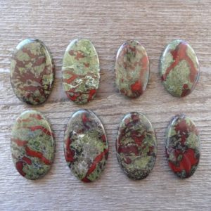 Shop Bloodstone Cabochons! Dragon Blood Stone cabochons | Natural genuine stones & crystals in various shapes & sizes. Buy raw cut, tumbled, or polished gemstones for making jewelry or crystal healing energy vibration raising reiki stones. #crystals #gemstones #crystalhealing #crystalsandgemstones #energyhealing #affiliate #ad