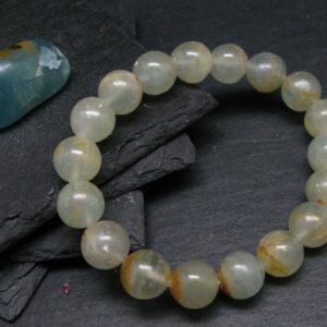 Shop Calcite Bracelets! Lemurian Aquatine Calcite Genuine Bracelet ~ 7 Inches  ~ 12.5mm Round Beads | Natural genuine Calcite bracelets. Buy crystal jewelry, handmade handcrafted artisan jewelry for women.  Unique handmade gift ideas. #jewelry #beadedbracelets #beadedjewelry #gift #shopping #handmadejewelry #fashion #style #product #bracelets #affiliate #ad
