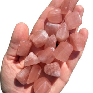 Shop Calcite Stones & Crystals! Red Calcite Tumbled Stone – Grade AA – Multiple Sizes Available – Strawberry Calcite Crystal – Polished Red Calcite Stone – Red Calcite | Natural genuine stones & crystals in various shapes & sizes. Buy raw cut, tumbled, or polished gemstones for making jewelry or crystal healing energy vibration raising reiki stones. #crystals #gemstones #crystalhealing #crystalsandgemstones #energyhealing #affiliate #ad