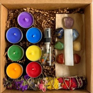 Shop Crystal Healing Kits! Chakra Crystal Healing Kit | Shop jewelry making and beading supplies, tools & findings for DIY jewelry making and crafts. #jewelrymaking #diyjewelry #jewelrycrafts #jewelrysupplies #beading #affiliate #ad