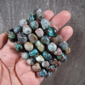 Shop Chrysocolla Jewelry! Chrysocolla Stretchy String Nugget Bracelet G130 | Natural genuine Chrysocolla jewelry. Buy crystal jewelry, handmade handcrafted artisan jewelry for women.  Unique handmade gift ideas. #jewelry #beadedjewelry #beadedjewelry #gift #shopping #handmadejewelry #fashion #style #product #jewelry #affiliate #ad