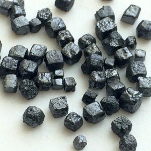 Shop Raw & Rough Diamond Stones! 2-3mm Black Perfect Cube Rough Diamonds, Undrilled Natural Black Raw Diamond Box Bead, Loose Raw Uncut Diamond Cubes (5Pc To 20Pcs) | Natural genuine stones & crystals in various shapes & sizes. Buy raw cut, tumbled, or polished gemstones for making jewelry or crystal healing energy vibration raising reiki stones. #crystals #gemstones #crystalhealing #crystalsandgemstones #energyhealing #affiliate #ad