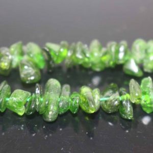 Shop Diopside Chip & Nugget Beads! 3-5mm Natural Perido Chip Nugget Beads,Wholesale Loose  Beads Supply,one strand 15" | Natural genuine chip Diopside beads for beading and jewelry making.  #jewelry #beads #beadedjewelry #diyjewelry #jewelrymaking #beadstore #beading #affiliate #ad