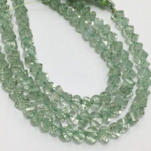 Shop Green Amethyst Beads! Natural Green Amethyst Beads , Amethyst Faceted Twisted Rondelle Beads,Amethyst Rondelle Shape Beads ,Green Amethyst ,Jewelry Making Beads | Natural genuine faceted Green Amethyst beads for beading and jewelry making.  #jewelry #beads #beadedjewelry #diyjewelry #jewelrymaking #beadstore #beading #affiliate #ad