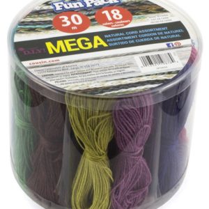 Shop Hemp Twine! Hemp Cord 18pc 98.4ft Mega Tub Multi Colors Jewelry Craft Scrapbook Papercraft Art Macramé | Shop jewelry making and beading supplies, tools & findings for DIY jewelry making and crafts. #jewelrymaking #diyjewelry #jewelrycrafts #jewelrysupplies #beading #affiliate #ad
