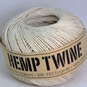 Shop Hemp Twine! Hemp twine, cord for macrame, crafts & jewellery . (328ft) 100 Metre x approx 0.5MM Thick | Shop jewelry making and beading supplies, tools & findings for DIY jewelry making and crafts. #jewelrymaking #diyjewelry #jewelrycrafts #jewelrysupplies #beading #affiliate #ad