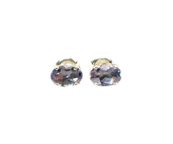 Iolite Earrings, Sacred Gemstone, Antique Gemstone, 19th Century Iolite Gemstone, Medieval Amulet Mother Goddess Shaman Mystic Amulet #25077