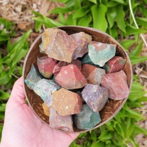 Shop Jasper Stones & Crystals! Jasper Fancy Raw Stones | Natural genuine stones & crystals in various shapes & sizes. Buy raw cut, tumbled, or polished gemstones for making jewelry or crystal healing energy vibration raising reiki stones. #crystals #gemstones #crystalhealing #crystalsandgemstones #energyhealing #affiliate #ad