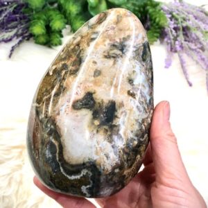 Shop Raw & Rough Jasper Stones! Polychrome Jasper 127mm – Desert Jasper Specimen – Altar Decor – Meditation Space – Self Standing – Crystal Grid – Stones and Crystals BN | Natural genuine stones & crystals in various shapes & sizes. Buy raw cut, tumbled, or polished gemstones for making jewelry or crystal healing energy vibration raising reiki stones. #crystals #gemstones #crystalhealing #crystalsandgemstones #energyhealing #affiliate #ad