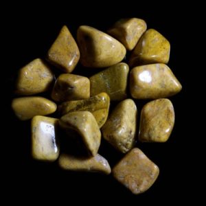 Shop Tumbled Jasper Crystals & Pocket Stones! Yellow Jasper Tumbled | Natural genuine stones & crystals in various shapes & sizes. Buy raw cut, tumbled, or polished gemstones for making jewelry or crystal healing energy vibration raising reiki stones. #crystals #gemstones #crystalhealing #crystalsandgemstones #energyhealing #affiliate #ad