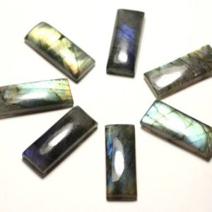 Shop Labradorite Cabochons! 1pc – Cabochon stone – Labradorite Rectangle 30x12mm – 8741140020054 | Natural genuine stones & crystals in various shapes & sizes. Buy raw cut, tumbled, or polished gemstones for making jewelry or crystal healing energy vibration raising reiki stones. #crystals #gemstones #crystalhealing #crystalsandgemstones #energyhealing #affiliate #ad