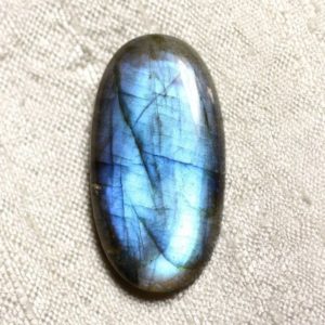 Shop Labradorite Cabochons! Cabochon – Labradorite stone oval 35x18mm N71 – 4558550085252 | Natural genuine stones & crystals in various shapes & sizes. Buy raw cut, tumbled, or polished gemstones for making jewelry or crystal healing energy vibration raising reiki stones. #crystals #gemstones #crystalhealing #crystalsandgemstones #energyhealing #affiliate #ad