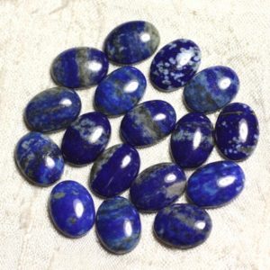 Shop Lapis Lazuli Cabochons! 1pc – Cabochon Pierre – Lapis Lazuli Oval 15x11mm Midnight Blue – 4558550080882 | Natural genuine stones & crystals in various shapes & sizes. Buy raw cut, tumbled, or polished gemstones for making jewelry or crystal healing energy vibration raising reiki stones. #crystals #gemstones #crystalhealing #crystalsandgemstones #energyhealing #affiliate #ad