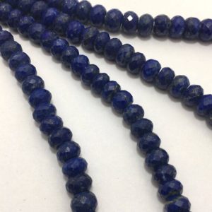 Shop Lapis Lazuli Faceted Beads! Lapis lazuli Faceted Rondelle 7.5 to 8.5 mm Gemstone Beads Strand Sale / Semi Precious Beads / Lapi Lazuli Rondelle / Lapis Handmade Jewelry | Natural genuine faceted Lapis Lazuli beads for beading and jewelry making.  #jewelry #beads #beadedjewelry #diyjewelry #jewelrymaking #beadstore #beading #affiliate #ad