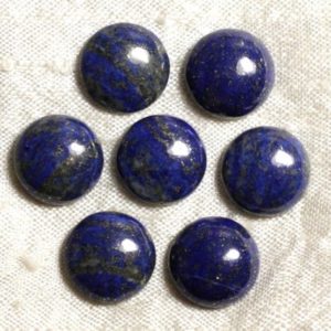 Shop Lapis Lazuli Round Beads! Stone Cabochon – Lapis Lazuli – Round 15 mm 4558550036100 | Natural genuine round Lapis Lazuli beads for beading and jewelry making.  #jewelry #beads #beadedjewelry #diyjewelry #jewelrymaking #beadstore #beading #affiliate #ad