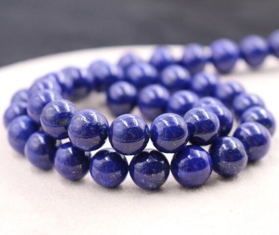 Natural Aaaaa Lapis Lazuli Beads,smooth And Round Stone Beads,4mm/6mm/8mm/10mm/12mm Beads Supply,15 Inches One Starand