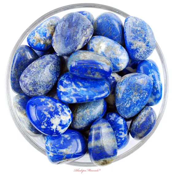 Lapis Lazuli Tumbled Stone, Lapis Lazuli, Tumbled Stones, Stones, Crystals, Rocks, Gifts, Gemstones, Gems, Zodiac Crystals, Healing Crystals