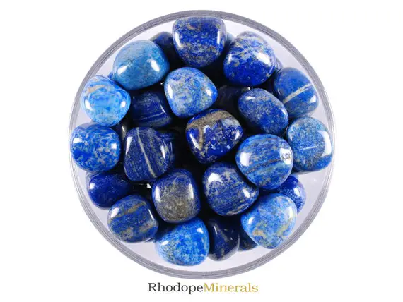 Lapis Lazuli Tumbled Stone, Lapis Lazuli, Tumbled Stones, Stones, Crystals, Rocks, Gifts, Gemstones, Gems, Zodiac Crystals, Healing Crystals