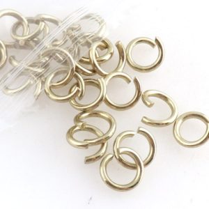Shop Jump Rings! Light gold Jump Ring 10mm Shiny Gold Split Ring Connector Ring Gold Open Jump Rings Bulk Gold Jump Rings Jewelry Making Supplies-100pcs | Shop jewelry making and beading supplies, tools & findings for DIY jewelry making and crafts. #jewelrymaking #diyjewelry #jewelrycrafts #jewelrysupplies #beading #affiliate #ad