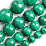 Grade AAA Natural Malachite Gemstone Rectangle Spacer Beads 8mm 10mm 12mm 15.5" 