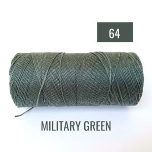 Shop Cord! Military Green Macrame String For Friendship Bracelets – Waxed Polyester Thread – 1mm Waxed Cord Linhasita #64 – Spool Of 190 Yards | Shop jewelry making and beading supplies, tools & findings for DIY jewelry making and crafts. #jewelrymaking #diyjewelry #jewelrycrafts #jewelrysupplies #beading #affiliate #ad
