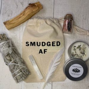 Shop Smudge Kits & Bundles! Mini Portable Smudge Kit – Smudging – Energy cleansing – Spiritual Cleansing – Positive Energy – White Sage  – Soy candle – Crystal healing | Shop jewelry making and beading supplies, tools & findings for DIY jewelry making and crafts. #jewelrymaking #diyjewelry #jewelrycrafts #jewelrysupplies #beading #affiliate #ad