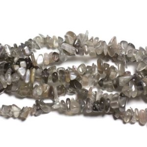 Shop Moonstone Chip & Nugget Beads! 130pc environ – Perles de Pierre – Pierre de Lune Grise Rocailles Chips 5-10mm –  4558550005465 | Natural genuine chip Moonstone beads for beading and jewelry making.  #jewelry #beads #beadedjewelry #diyjewelry #jewelrymaking #beadstore #beading #affiliate #ad