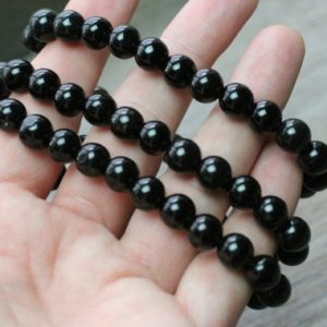 Shop Healing Stone Bracelets! Sheen Obsidian 8 Mm Round Bracelet Stretchy String G152 | Natural genuine Gemstone bracelets. Buy crystal jewelry, handmade handcrafted artisan jewelry for women.  Unique handmade gift ideas. #jewelry #beadedbracelets #beadedjewelry #gift #shopping #handmadejewelry #fashion #style #product #bracelets #affiliate #ad
