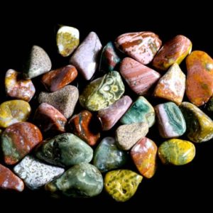 Shop Ocean Jasper Stones & Crystals! Ocean Jasper Tumbled | Natural genuine stones & crystals in various shapes & sizes. Buy raw cut, tumbled, or polished gemstones for making jewelry or crystal healing energy vibration raising reiki stones. #crystals #gemstones #crystalhealing #crystalsandgemstones #energyhealing #affiliate #ad