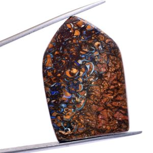 Shop Opal Cabochons! AAA+ Koroit Boulder Opal Unique Pattern Fancy Cabochon l Natural Australian Opal Rainbow Fire Gemstone Free Form Smooth Shield Cabochon | Natural genuine stones & crystals in various shapes & sizes. Buy raw cut, tumbled, or polished gemstones for making jewelry or crystal healing energy vibration raising reiki stones. #crystals #gemstones #crystalhealing #crystalsandgemstones #energyhealing #affiliate #ad