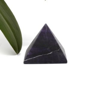 Purple Opal Stone Pyramid, Violet Flame Opal, Crystal Pyramid, Gemstone Pyramid | Natural genuine stones & crystals in various shapes & sizes. Buy raw cut, tumbled, or polished gemstones for making jewelry or crystal healing energy vibration raising reiki stones. #crystals #gemstones #crystalhealing #crystalsandgemstones #energyhealing #affiliate #ad