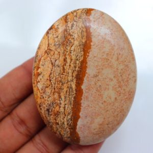 Shop Tumbled Picture Jasper Crystals & Pocket Stones! Picture Jasper Palm Stone, Natural Picture Jasper Palm Stone, Healing Crystal, Picture Jasper Heart Stone, Picture Jasper Tumbled Stone. | Natural genuine stones & crystals in various shapes & sizes. Buy raw cut, tumbled, or polished gemstones for making jewelry or crystal healing energy vibration raising reiki stones. #crystals #gemstones #crystalhealing #crystalsandgemstones #energyhealing #affiliate #ad