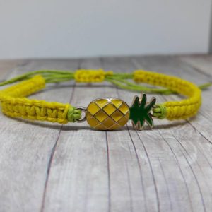 Shop Hemp Jewelry! Pineapple Bracelet – Pineapple Jewelry – Hemp Jewelry – Hemp Bracelet – Bohemian jewelry – Bohemian Bracelet – Tropical Jewelry – Trendy | Shop jewelry making and beading supplies, tools & findings for DIY jewelry making and crafts. #jewelrymaking #diyjewelry #jewelrycrafts #jewelrysupplies #beading #affiliate #ad