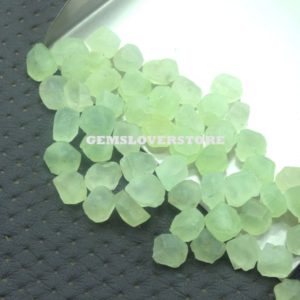 Shop Prehnite Stones & Crystals! 25 Pieces Genuine Quality Prehnite Loose Rough 10-12 MM Raw Natural Mint Green Prehnite Gemstone Untreated Stone Rough, Making Jewelry Rough | Natural genuine stones & crystals in various shapes & sizes. Buy raw cut, tumbled, or polished gemstones for making jewelry or crystal healing energy vibration raising reiki stones. #crystals #gemstones #crystalhealing #crystalsandgemstones #energyhealing #affiliate #ad