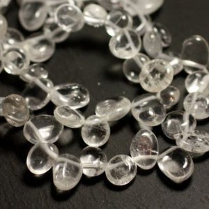 Shop Quartz Chip & Nugget Beads! 10pc – stone beads – Crystal Quartz chip beads 8-15mm – 8741140016255 | Natural genuine chip Quartz beads for beading and jewelry making.  #jewelry #beads #beadedjewelry #diyjewelry #jewelrymaking #beadstore #beading #affiliate #ad