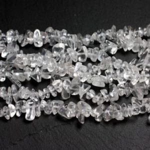 Shop Quartz Chip & Nugget Beads! About 140pc – Stone Beads – Rock Crystal Quartz Rockeries Chips 5-10mm – 4558550014528 | Natural genuine chip Quartz beads for beading and jewelry making.  #jewelry #beads #beadedjewelry #diyjewelry #jewelrymaking #beadstore #beading #affiliate #ad