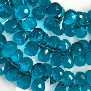 Shop Quartz Crystal Bead Shapes! Aqua hydro quartz mini drops | Natural genuine other-shape Quartz beads for beading and jewelry making.  #jewelry #beads #beadedjewelry #diyjewelry #jewelrymaking #beadstore #beading #affiliate #ad