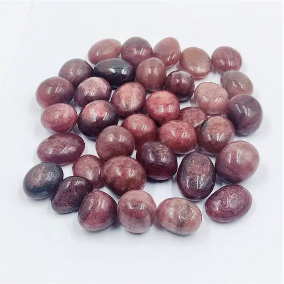 Bulk 1 Lbs  Strewberry Quartz Tumbled Stone | Black Strewberry Quartz | Wholesale Tumbled Stone | Bulk Master Tumbled