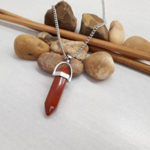 Shop Red Jasper Pendants! Red Jasper Point Necklace – Red Jasper Pendant – Reiki Yoga Pendant – Red Jasper Jewelry –  Healing Crystal Boho Necklace – Red Jasper Charm | Natural genuine Red Jasper pendants. Buy crystal jewelry, handmade handcrafted artisan jewelry for women.  Unique handmade gift ideas. #jewelry #beadedpendants #beadedjewelry #gift #shopping #handmadejewelry #fashion #style #product #pendants #affiliate #ad