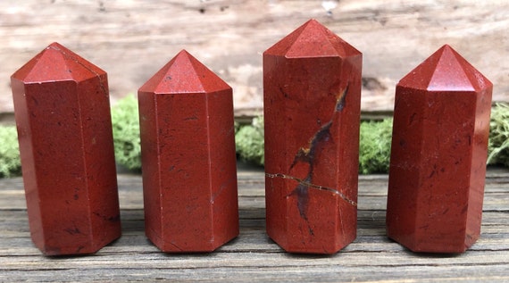 Red Jasper Crystal Tower Point