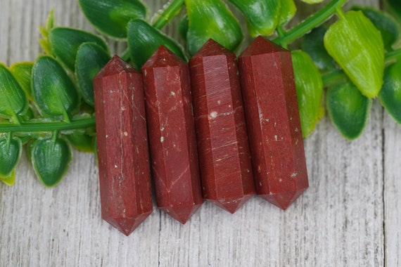 Red Jasper Double Terminated Crystals