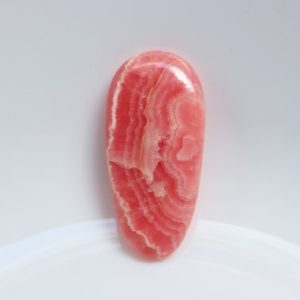 Shop Rhodochrosite Cabochons! A+ Rhodochrosite Cabochon, Pink Patterns, Crystal Cabochon, Wire Wrapping, Wearable Art, Healing Crystals, Jewellery Making, Reiki Healing | Natural genuine stones & crystals in various shapes & sizes. Buy raw cut, tumbled, or polished gemstones for making jewelry or crystal healing energy vibration raising reiki stones. #crystals #gemstones #crystalhealing #crystalsandgemstones #energyhealing #affiliate #ad