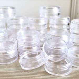 Shop Bead Storage Containers & Organizers! Round Bead Containers 25 Pack | Plastic Bead Containers 1 Inch Diameter | Shop jewelry making and beading supplies, tools & findings for DIY jewelry making and crafts. #jewelrymaking #diyjewelry #jewelrycrafts #jewelrysupplies #beading #affiliate #ad