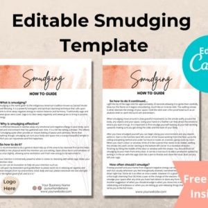 Shop Smudge Kits & Bundles! sage smudging template printable, smudging guide printable, crystal cards, sage smudge kit, crystal meaning cards, oracle deck, smudge bowl | Shop jewelry making and beading supplies, tools & findings for DIY jewelry making and crafts. #jewelrymaking #diyjewelry #jewelrycrafts #jewelrysupplies #beading #affiliate #ad