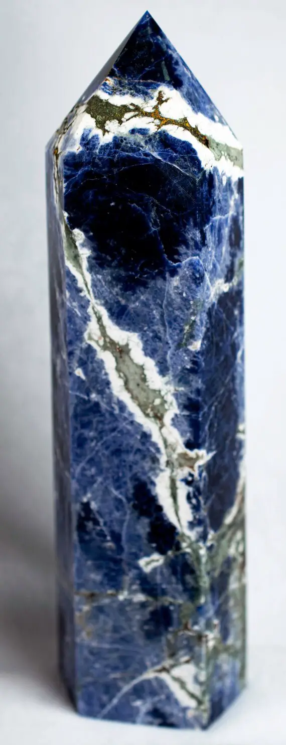 Sodalite Tower 7.6"  And 2.51 Pounds