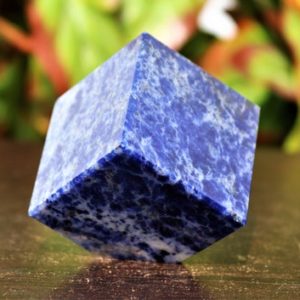 Shop Sodalite Shapes! Small 45MM Beautiful Natural Blue Sodalite Stone Crystals Meditation Chakra Stone Healing Power Cube Square | Natural genuine stones & crystals in various shapes & sizes. Buy raw cut, tumbled, or polished gemstones for making jewelry or crystal healing energy vibration raising reiki stones. #crystals #gemstones #crystalhealing #crystalsandgemstones #energyhealing #affiliate #ad